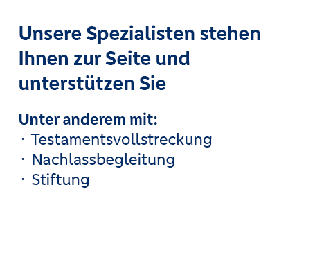 Unsere Spezialisten Unsere Spezialisten
