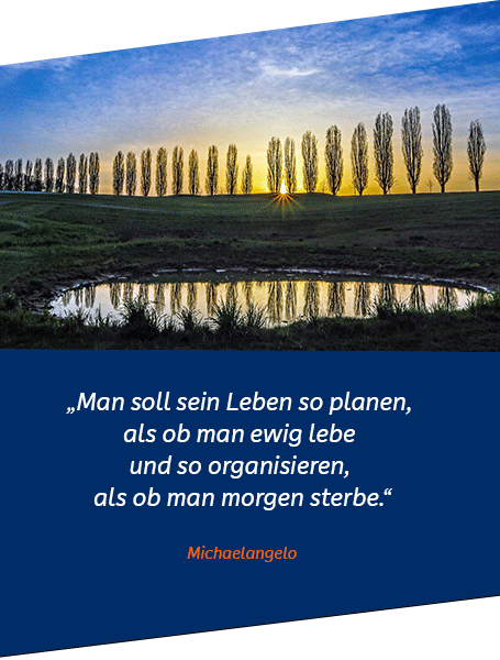 Man soll sein Leben so planen Man soll sein Leben so planen