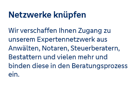 Netzwerke knüpfen Netzwerke knüpfen