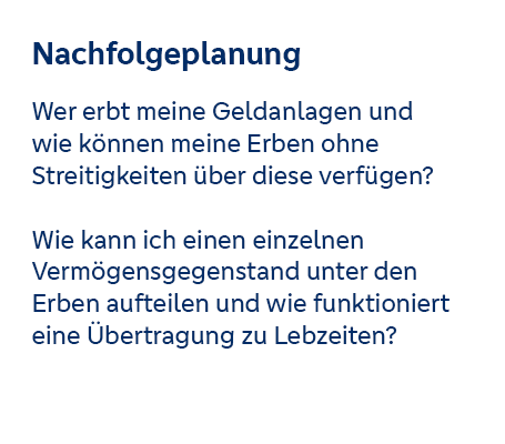 Nachfolgeplanung Nachfolgeplanung